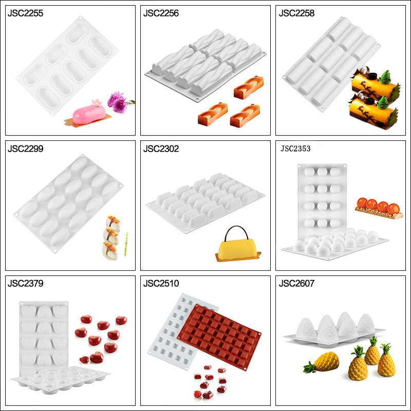 Good Time Cross-border Mousse Silicone Cake Mold Silicone Soap Mold Mold suit DIY Handmade Baking Mold Easy to Demold