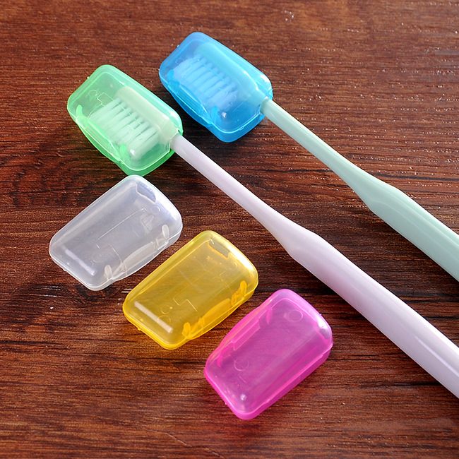 Portable toothbrush cover travel portable wash toothbrush box toothbrush head protective cover gift manufacturer