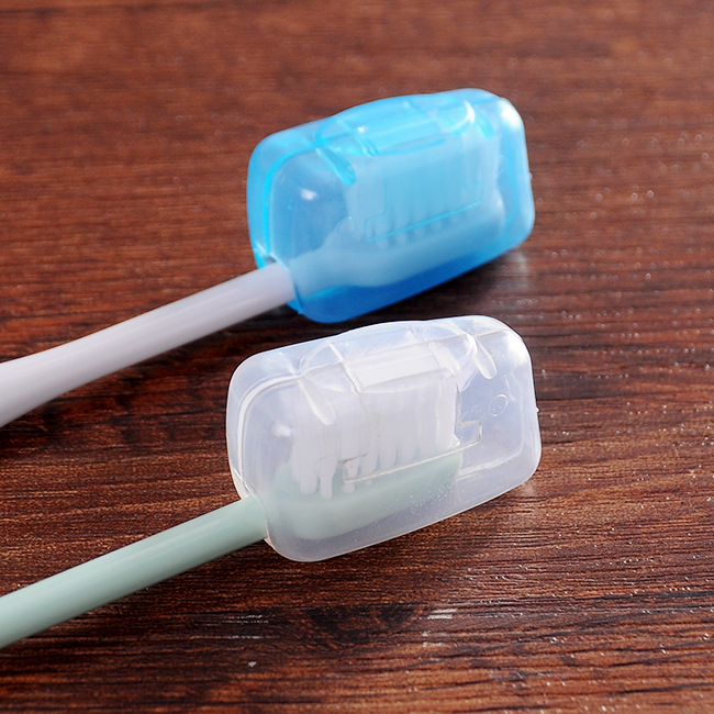 Portable toothbrush cover travel portable wash toothbrush box toothbrush head protective cover gift manufacturer