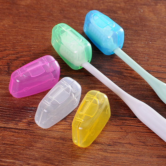 Portable toothbrush cover travel portable wash toothbrush box toothbrush head protective cover gift manufacturer