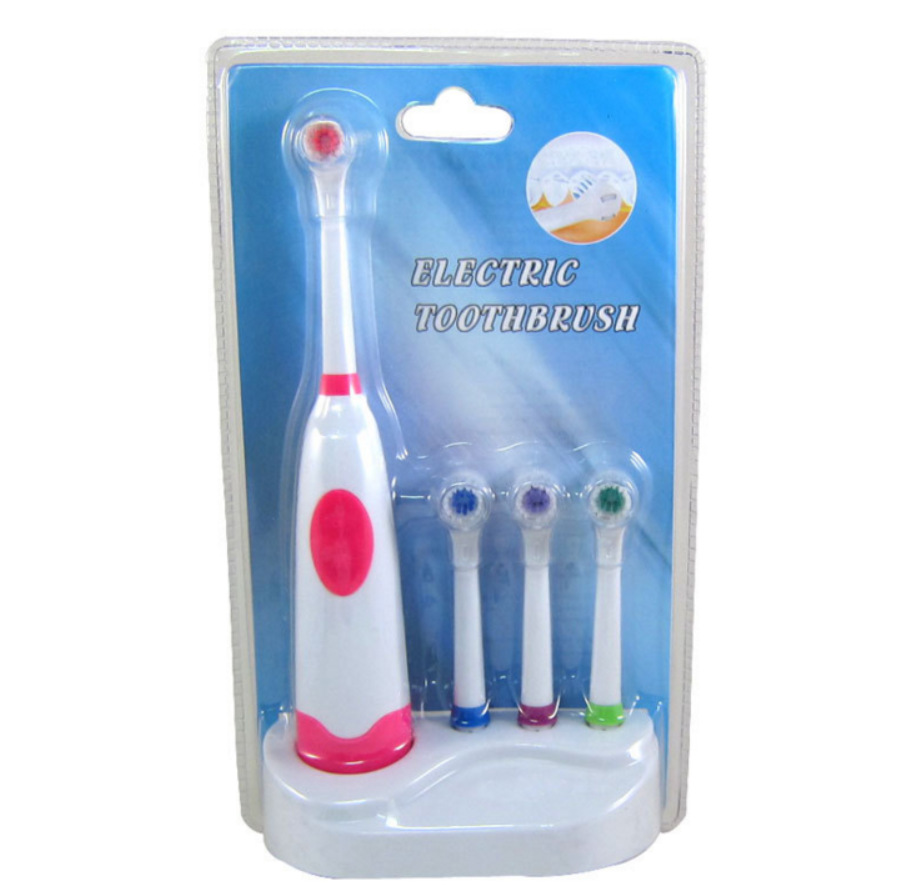 Factory direct sale adult children universal battery type up and down swing electric toothbrush with toothbrush head