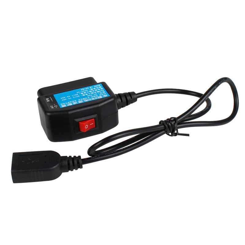 Driving Recorder OBD decompression line lossless power-taking usb module parking monitoring + acc flameout power-off dual mode