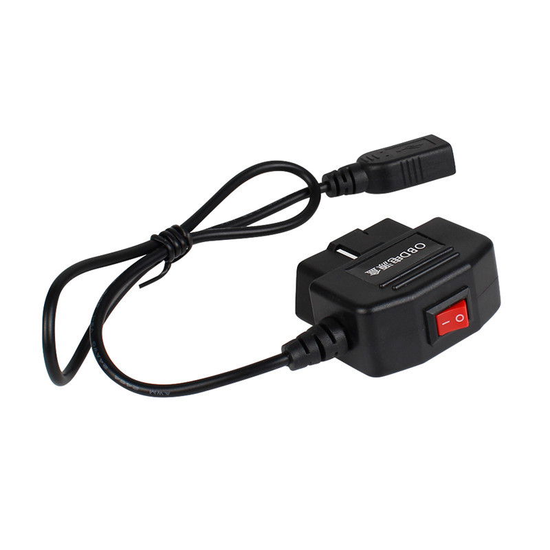 Driving Recorder OBD decompression line lossless power-taking usb module parking monitoring + acc flameout power-off dual mode