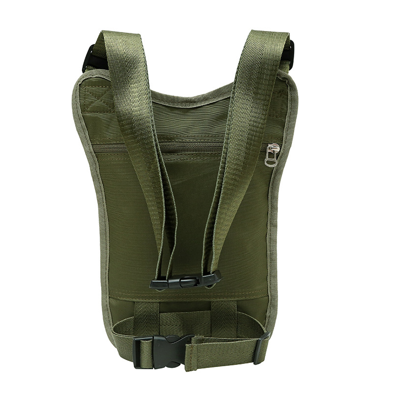 New Outdoor Mountaineering Riding Leg Bag Multifunctional Men's and Women's Sports Waist Bag Waterproof Shoulder Crossbody Bag Fashion Chest Bag