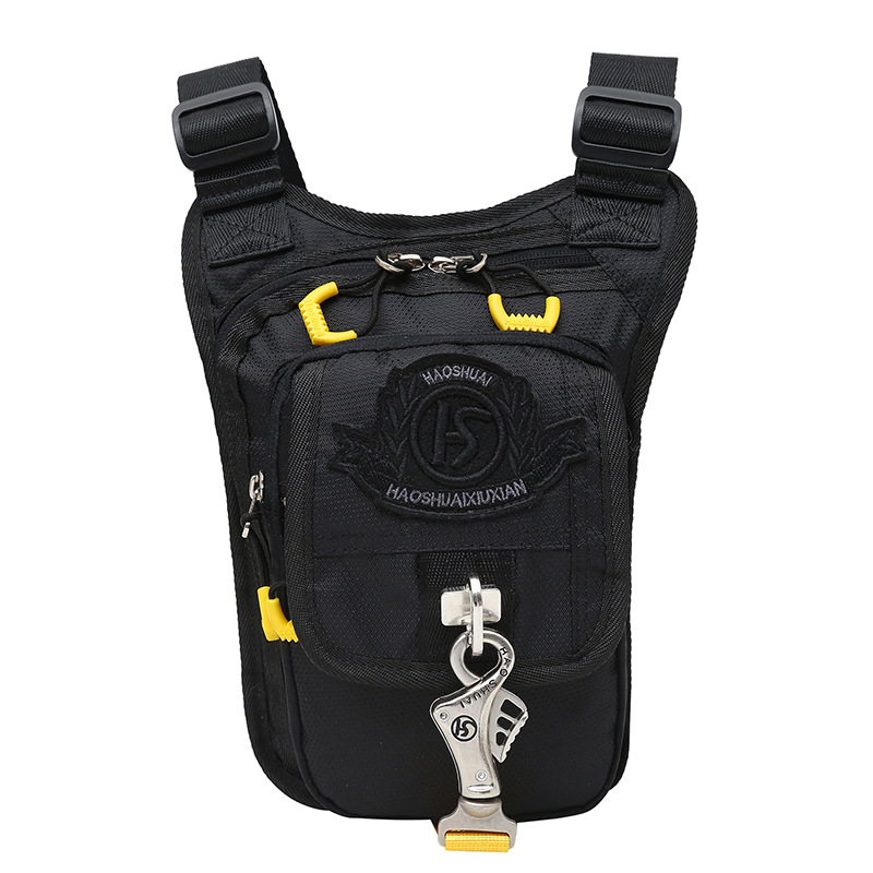 New Outdoor Mountaineering Riding Leg Bag Multifunctional Men's and Women's Sports Waist Bag Waterproof Shoulder Crossbody Bag Fashion Chest Bag