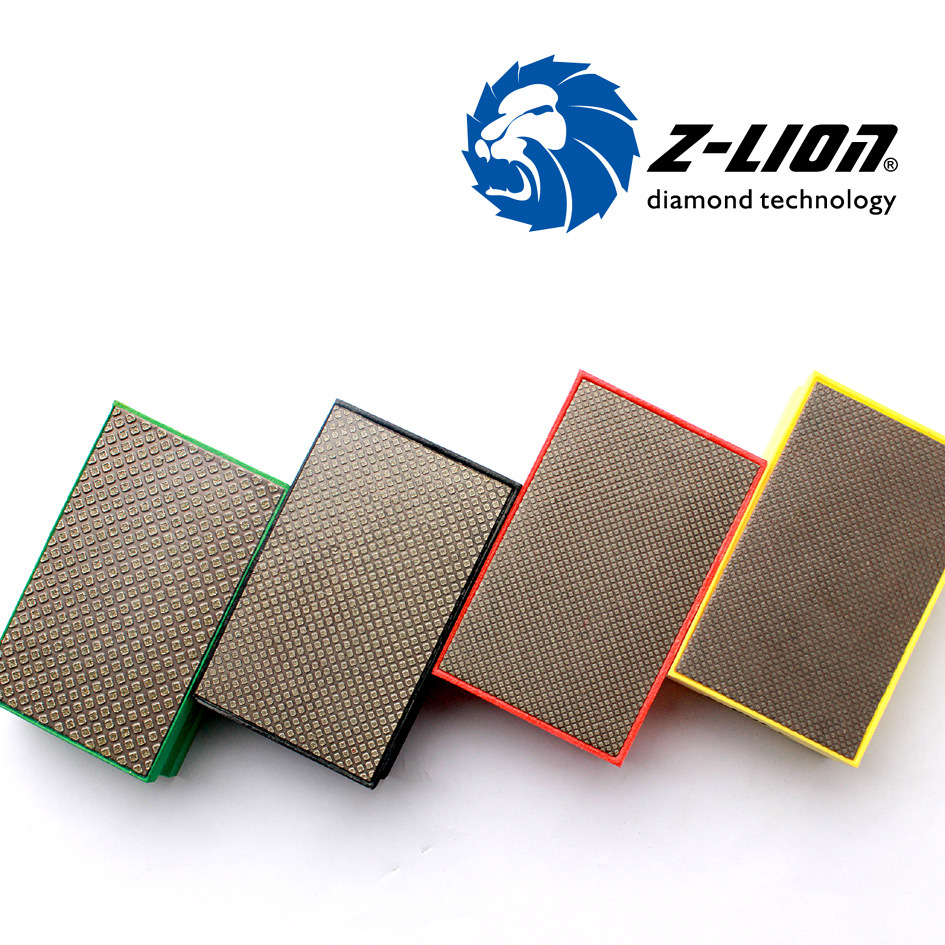Cross-border e-commerce diamond hand wiping piece handheld grinding piece trimmer 90*55mm stone grinding stone grinding plate