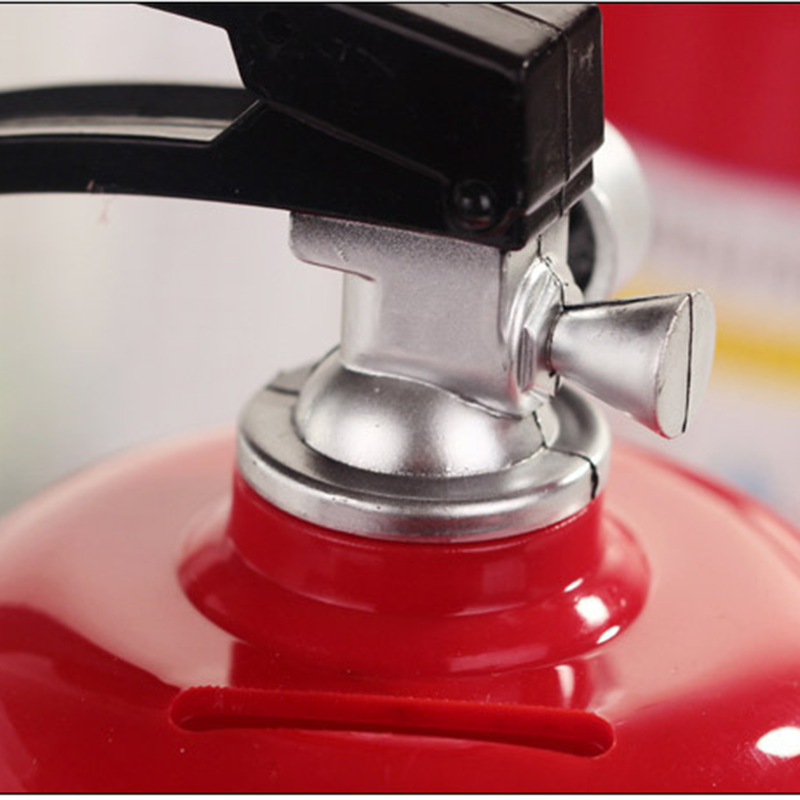 Creative Home Study Decoration Piggy Bank Advertising Gifts Children Coin Jar Piggy Bank Fire Extinguisher Piggy Bank
