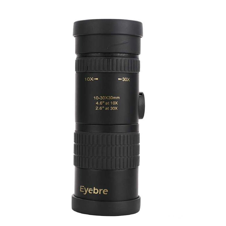 Cross-border wholesale monocular telescope mobile phone photo 10-30x30 high-power HD telescopic zoom mini glasses