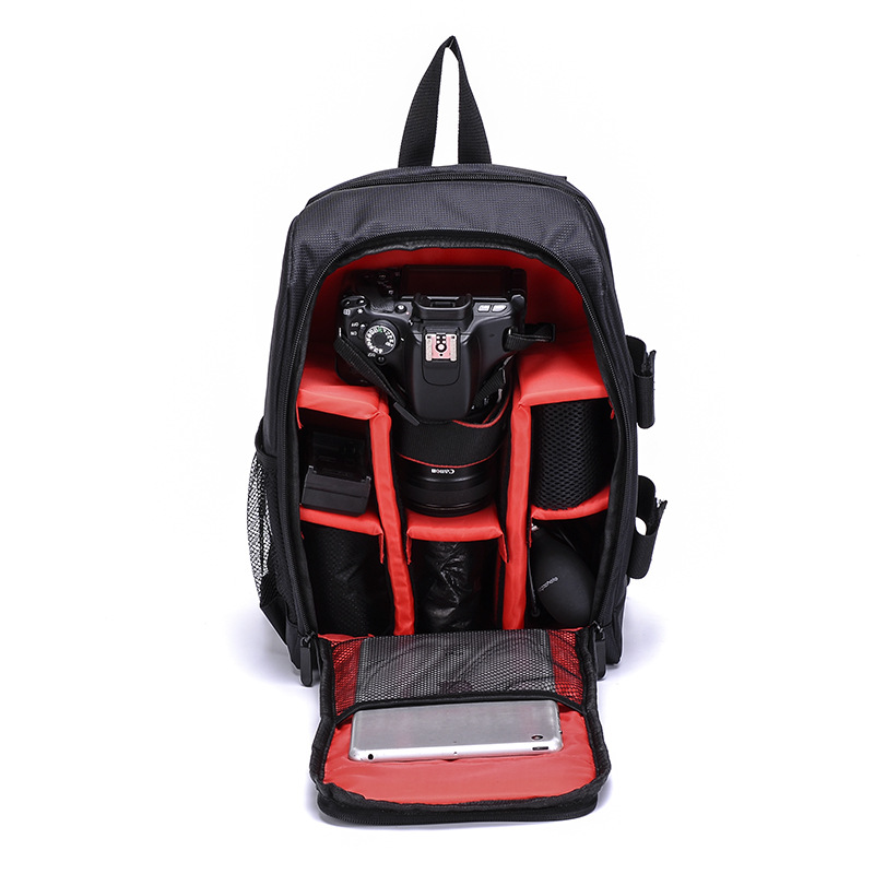 Factory Direct supply new micro single camera bag waterproof wear-resistant outdoor SLR camera bag Laptop Backpack