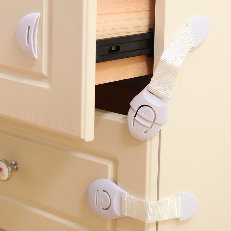 Safety Products Baby Safety Lock Drawer Lock Multifunctional Protection Baby Refrigerator Lock Children's Lengthened Cabinet Door Lock