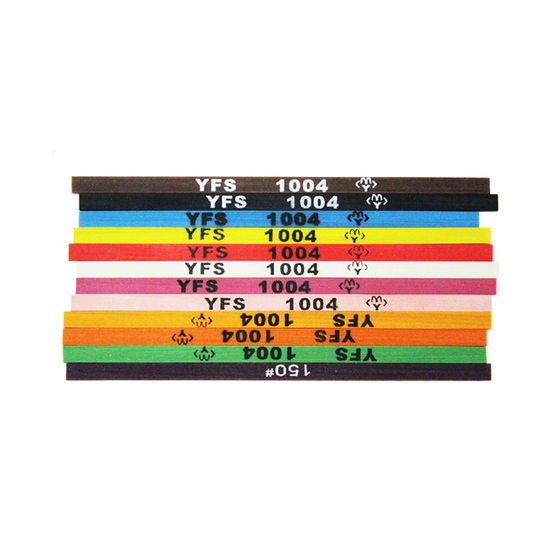 YFS Fiber Oilstone 1004 Efus Polishing Oilstone Strip Jade Crafts Plastic Model Polishing and Polishing