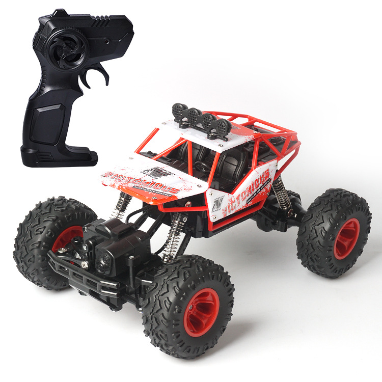 Large remote control car drift off-road vehicle four-wheel drive alloy climbing bicycle high-speed racing boy charging toy