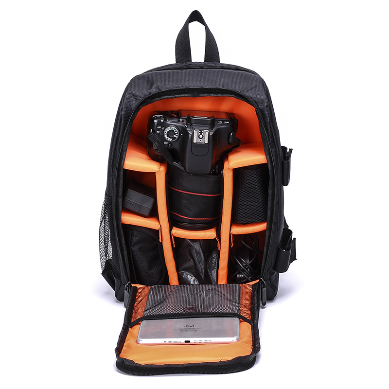 Factory Direct supply new micro single camera bag waterproof wear-resistant outdoor SLR camera bag Laptop Backpack