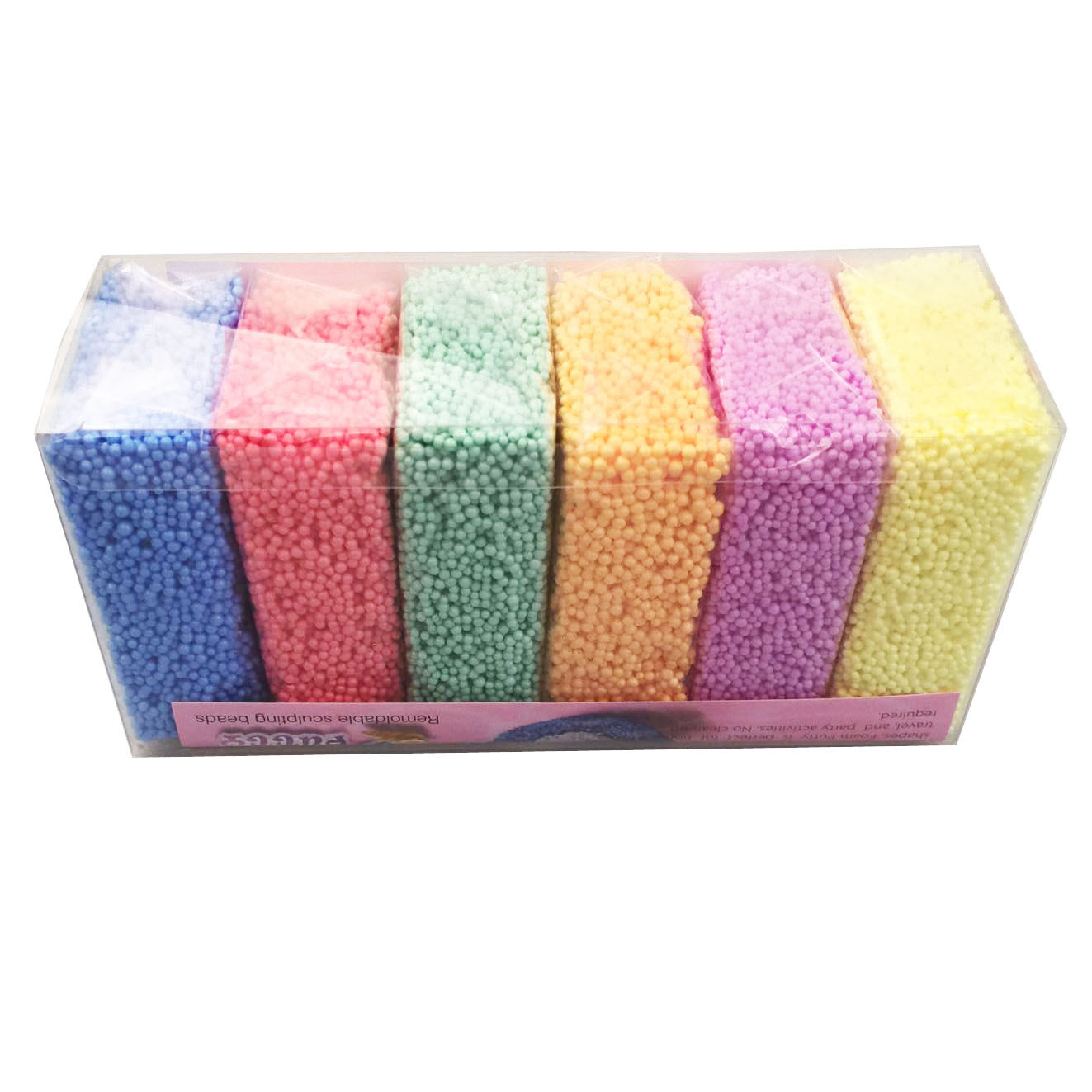 Children's Toy Magic Pearl Mud Large Particle Oily Snowflake Mud Ultra Light Clay Plasticity
