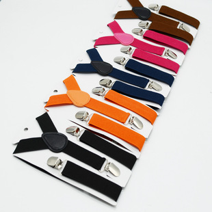 Children's suspenders for boys and girls Baby pants strap clip fashion strap batch spot