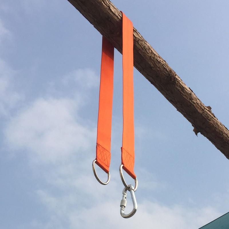 Outdoor Hammock Chrysanthemum Rope Connecting Rope Outdoor Swing Belt Indoor Yoga Sling Rope Swing Rope Polyester Hammock Strap