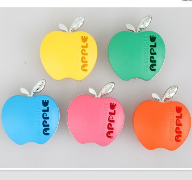 Car Air Outlet Perfume Colorful Cute Apple Air Outlet Perfume Car Perfume Car Interior Perfume