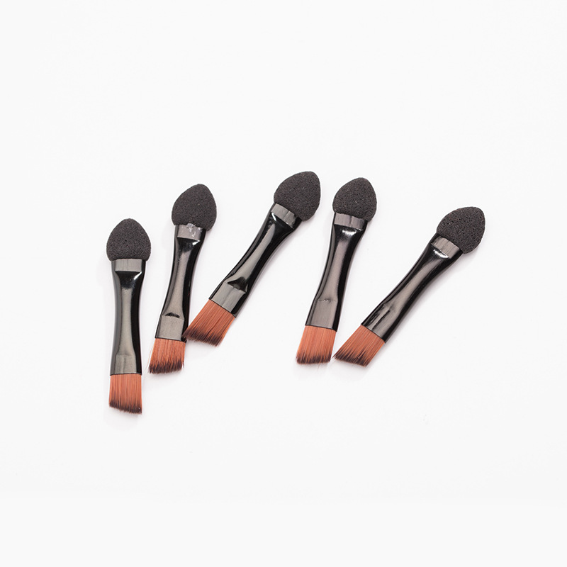 Factory direct oblique eyebrow brush black eye shadow brush eye brush beauty tools