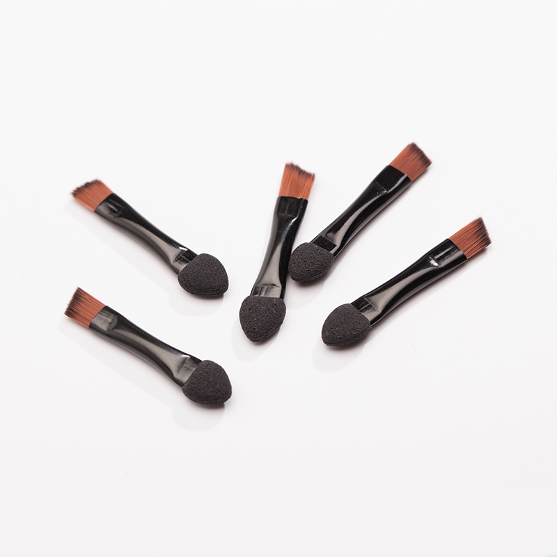Factory direct oblique eyebrow brush black eye shadow brush eye brush beauty tools