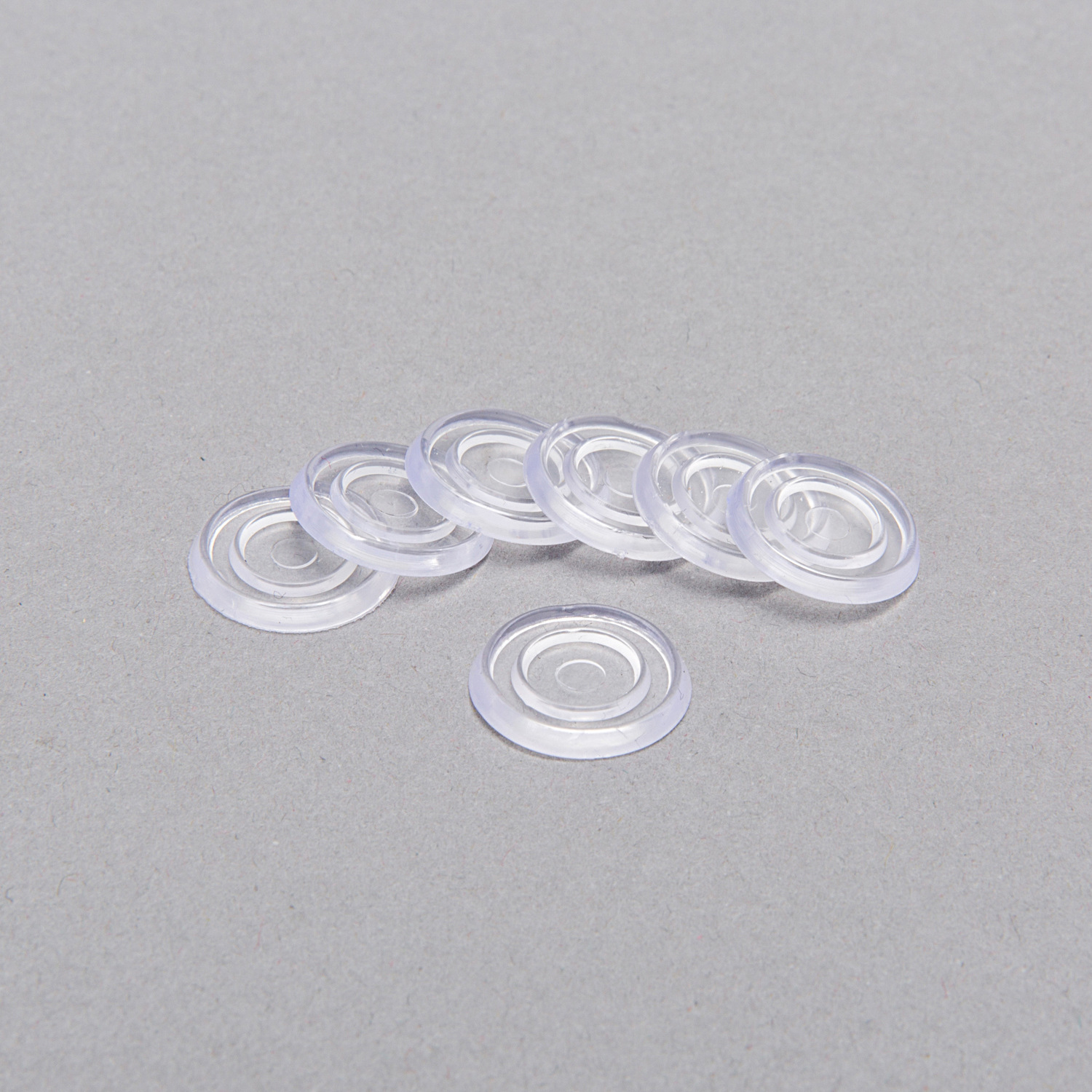 Coffee table glass anti-slip rubber gasket mahogany furniture anti-slip rubber particle suction pad glass gasket transparent soft rubber pad countertop