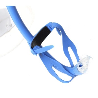 Front breathing tube professional swimming training snorkeling equipment swimming front hanging freestyle breathing tube single diving pipe