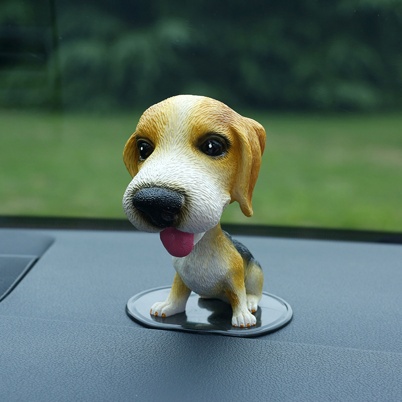 車の室内装飾漫画かわいい犬春樹脂クリエイティブうなずき犬車の装飾品|undefined