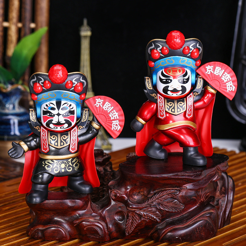 Sichuan Opera Face-changing Doll Chengdu Sichuan Opera Mask Peking Opera Doll Four Face-changing Toys for foreigners