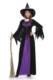 New Halloween witch costume adult role play purple witch long dress cosplay performance costume