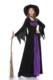 New Halloween witch costume adult role play purple witch long dress cosplay performance costume
