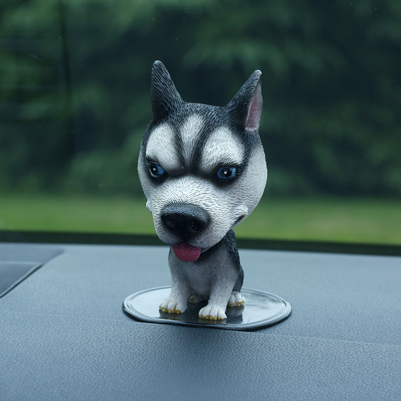 車の室内装飾漫画かわいい犬春樹脂クリエイティブうなずき犬車の装飾品|undefined