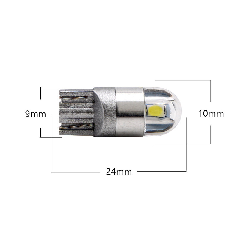 新しい T10 Led 小型ライトナンバープレートランプ T10 3030 2smd 車のライトワイドビーム|undefined