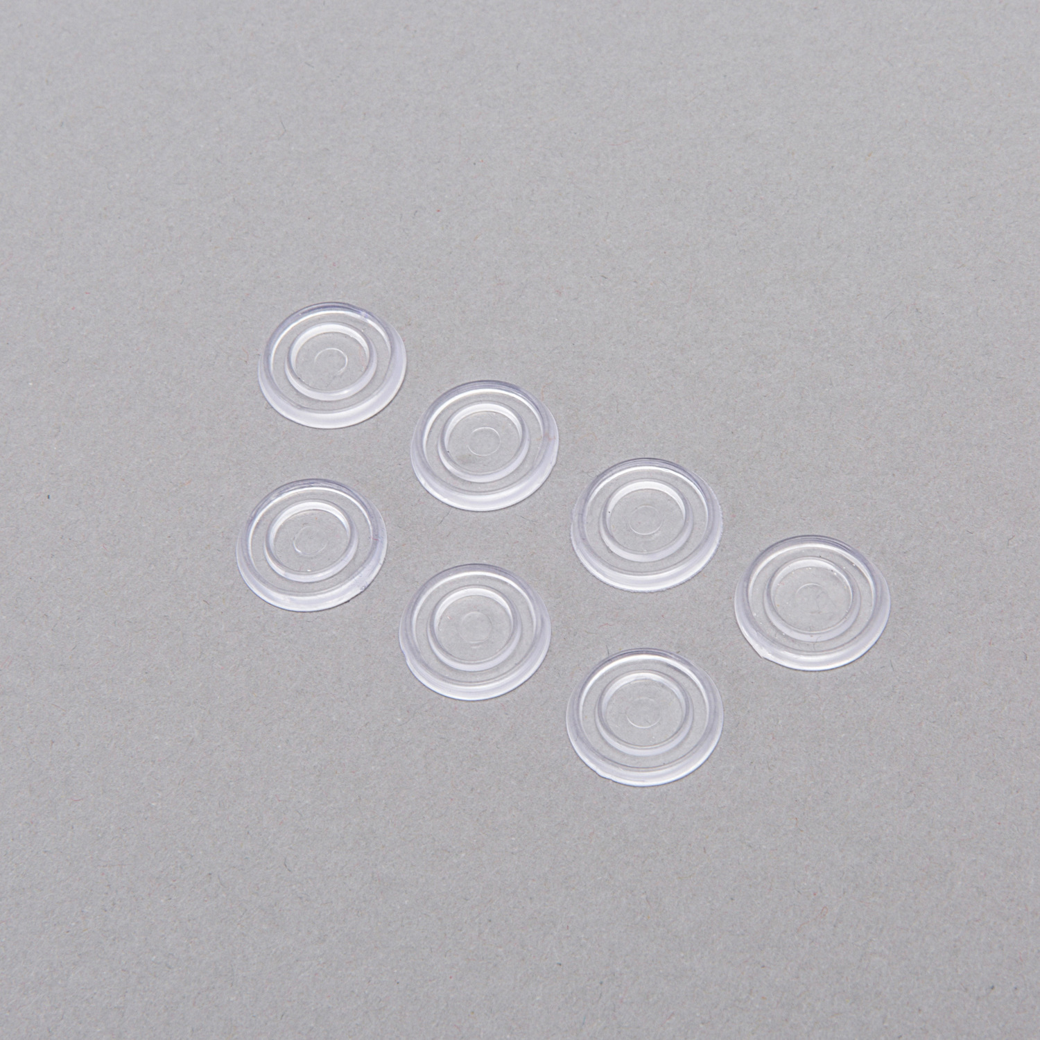 Coffee table glass anti-slip rubber gasket mahogany furniture anti-slip rubber particle suction pad glass gasket transparent soft rubber pad countertop