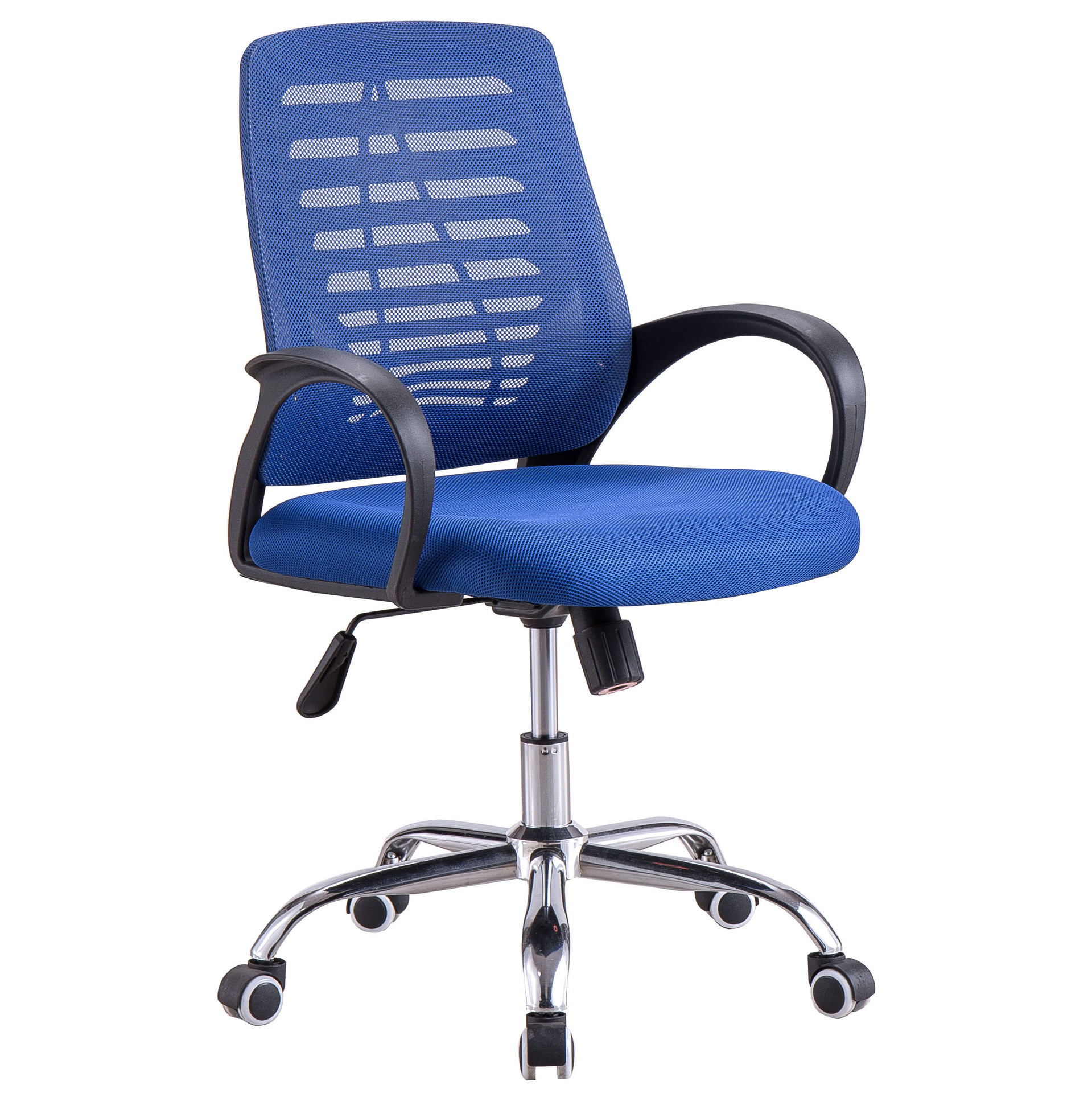 Blue headrest-free Belt