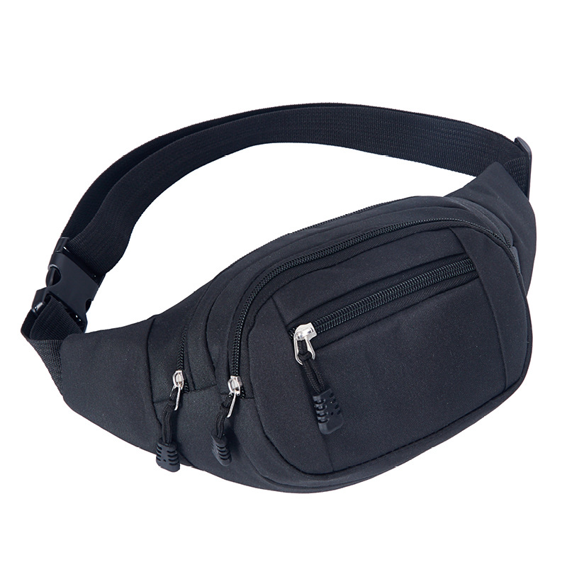 2023 New Arrival Men's and Women's Waist Bag Canvas Outdoor Mountaineering Fashionable Waterproof Casual Large Capacity Crossbody Chest Bag