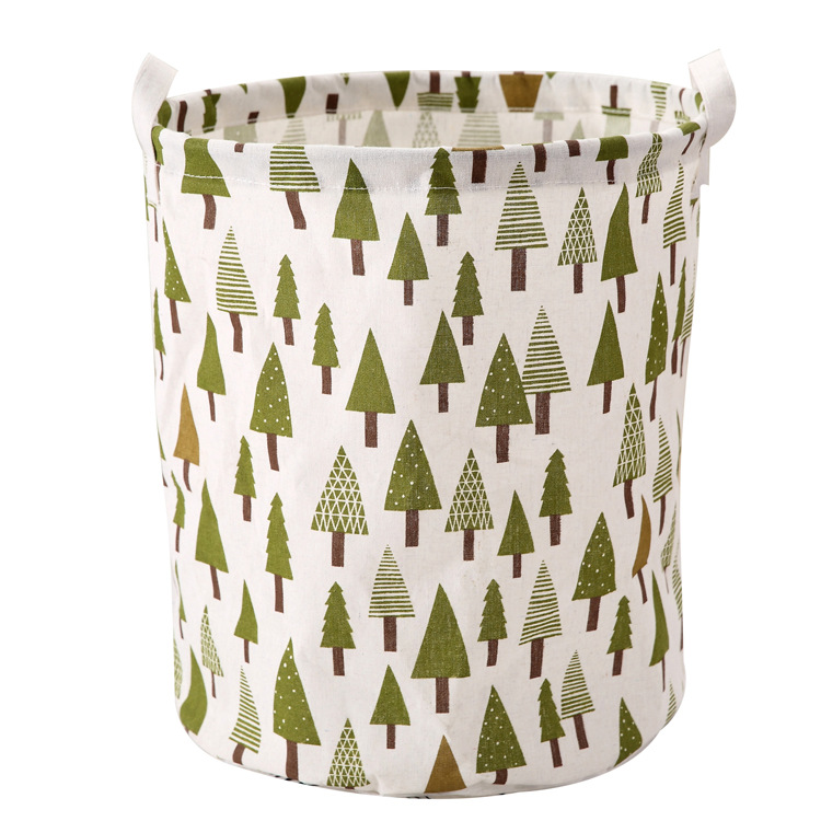 Household Fabric Dirty Clothes Basket Dirty Clothes Basket Folding Toy Clothes Storage Basket Storage Barrel Laundry Basket