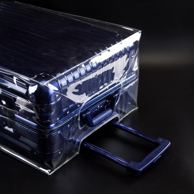 Luggage Case Transparent Case Thickened Frameless Hot-pressed Cold-resistant Waterproof Wear-resistant Suitcase Protective Case Transparent Case