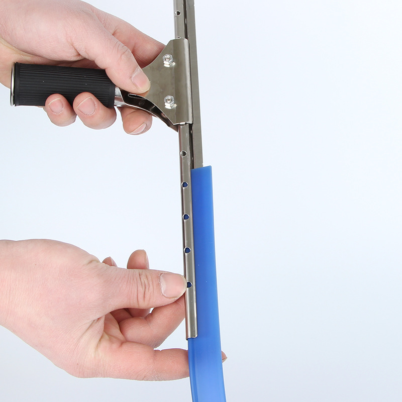 Source silicone rubber strip stainless steel glass scraper rubber strip glass scraper rubber strip 105cm leather strip