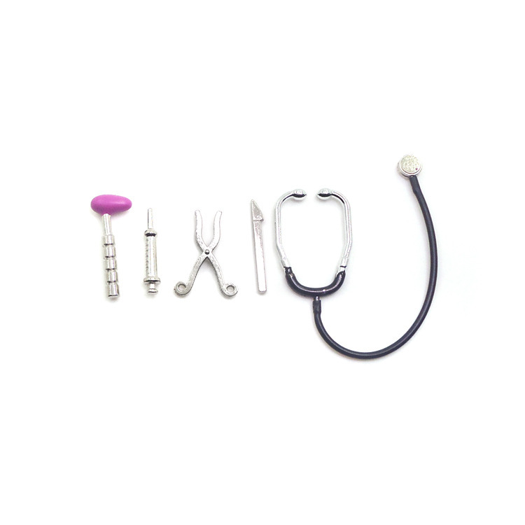 1:12人形屋部品dollhouseミニ医療用具受話器シミュレーション聴診器モデル|undefined