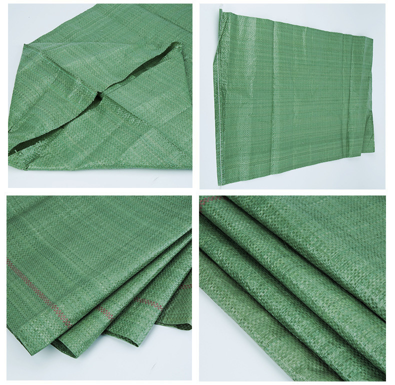Guangdong factory direct plastic woven bag green snakeskin bag express logistics bag wholesale a variety of specifications woven bag