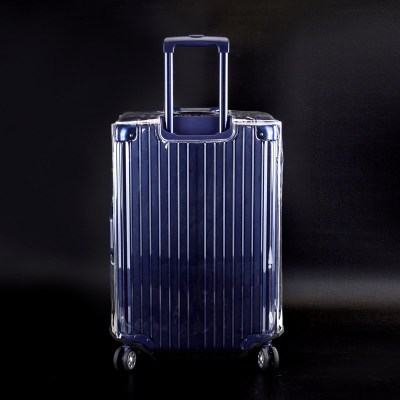 Luggage Case Transparent Case Thickened Frameless Hot-pressed Cold-resistant Waterproof Wear-resistant Suitcase Protective Case Transparent Case