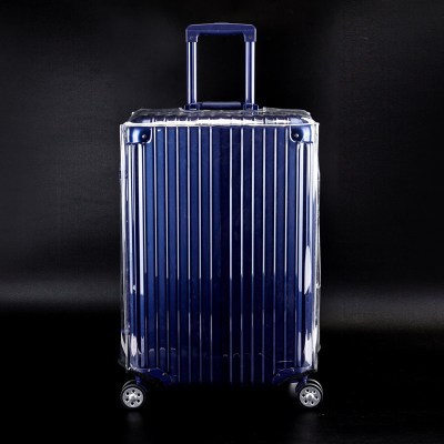 Luggage Case Transparent Case Thickened Frameless Hot-pressed Cold-resistant Waterproof Wear-resistant Suitcase Protective Case Transparent Case