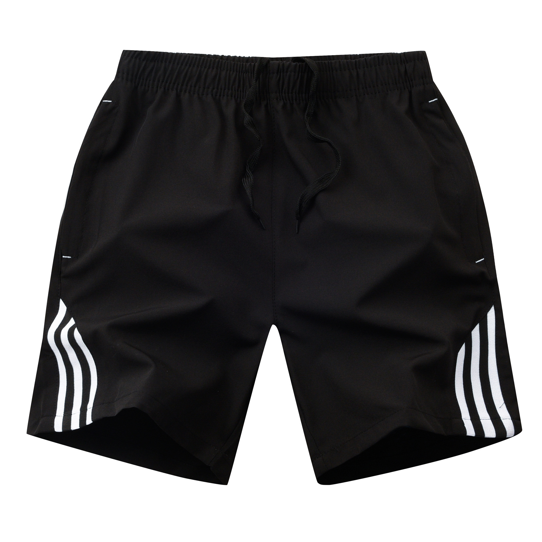 Summer Thin Three Bar Shorts Men's Sports Pants Quick-drying Stretch Fitness Pants Casual Loose Pants K88