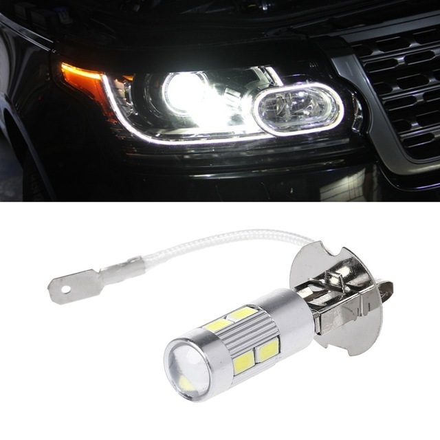 ハイパワー Led 車のルーフライト H3 H1 10smd 5630 超高輝度運転フォグランプ電球デコードフォグランプ車両用|undefined