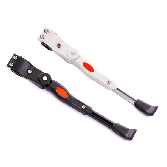Mountain bike bicycle aluminum alloy single support foot support aluminum alloy support side support single car ladder rear deviation