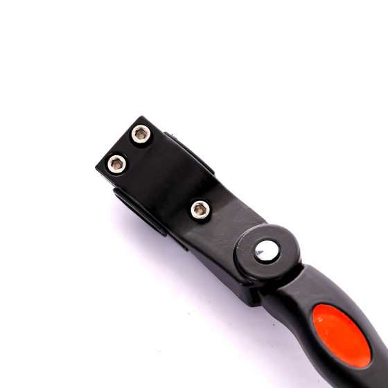 Mountain bike bicycle aluminum alloy single support foot support aluminum alloy support side support single car ladder rear deviation