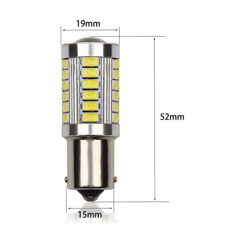 車の Led ターンシグナルライト 1156 33smd 1157 5730 5630 7443 7440 ブレーキライトリバース自動車アクセサリー|undefined