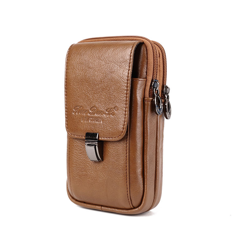 Little Dolly Men's Leather Waist Bag 5.5/6 