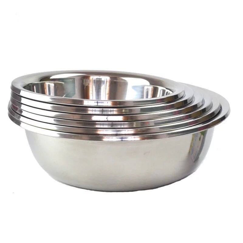 304 stainless steel basin kitchen multi-purpose dish washing basin commercial thickened advertising basin stainless steel basin with magnetic soup basin