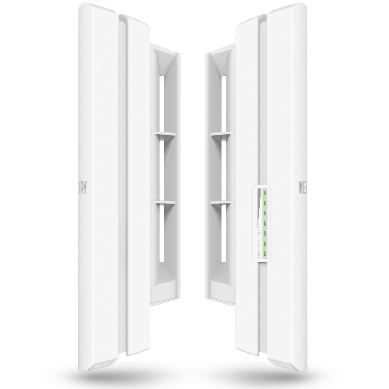 Mercury MWB201/MWB505/MWB515 Set Outdoor High Power Wireless CPE Bridge Long Distance Transmission