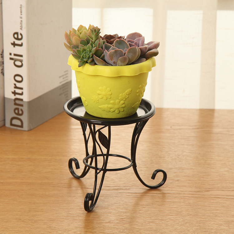 European-style Simple Mini Table-top Small Flower Rack Flower Pot Rack Multifunctional Iron Fleshy Flower Rack